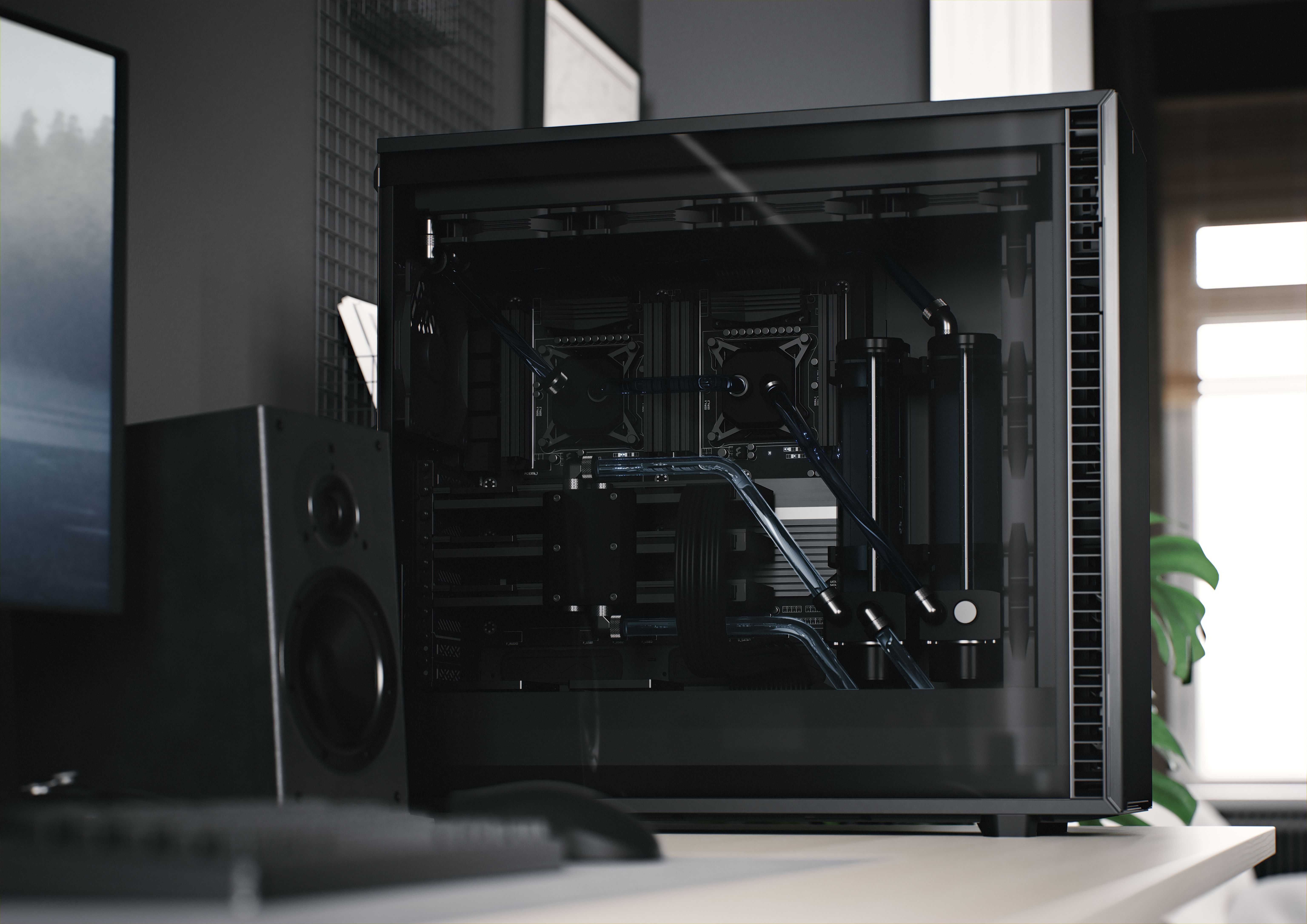 PCケース(自作PC用) Fractal Design Define 7 XL Define 7 XL Black - Light TG | Fractal Design