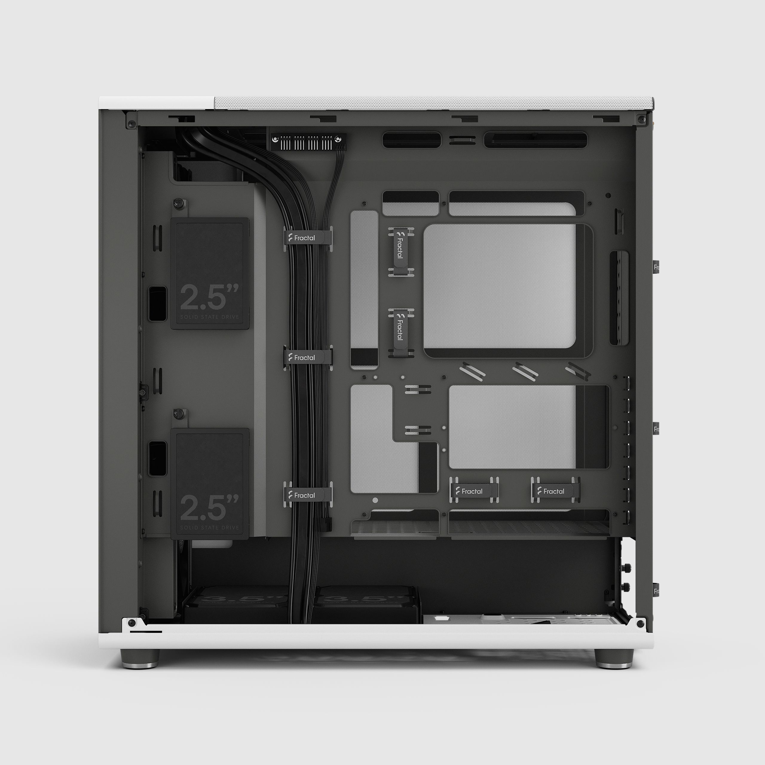 North XL Chalk White Mesh | Fractal Design