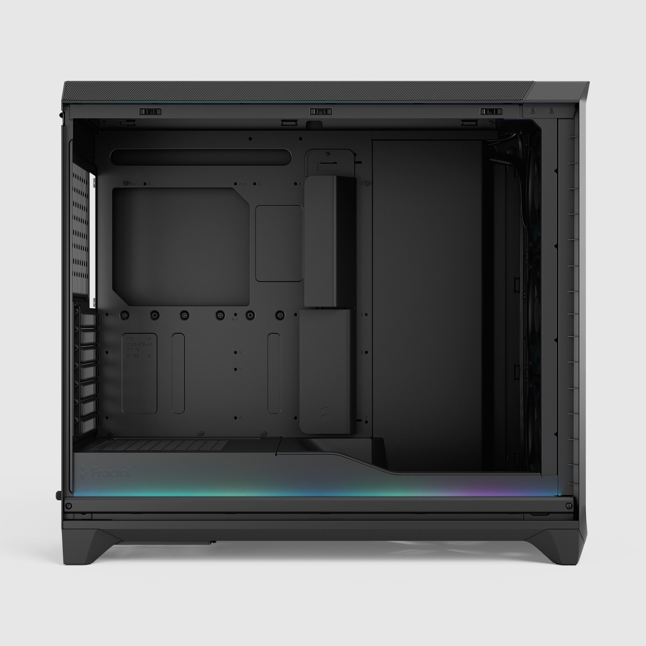 PCケース(自作PC用) Meshify 3 XL Ambience Pro RGB Black TG Meshify 3 XL Ambience Pro RGB Black TG Light Tint | Fractal Design