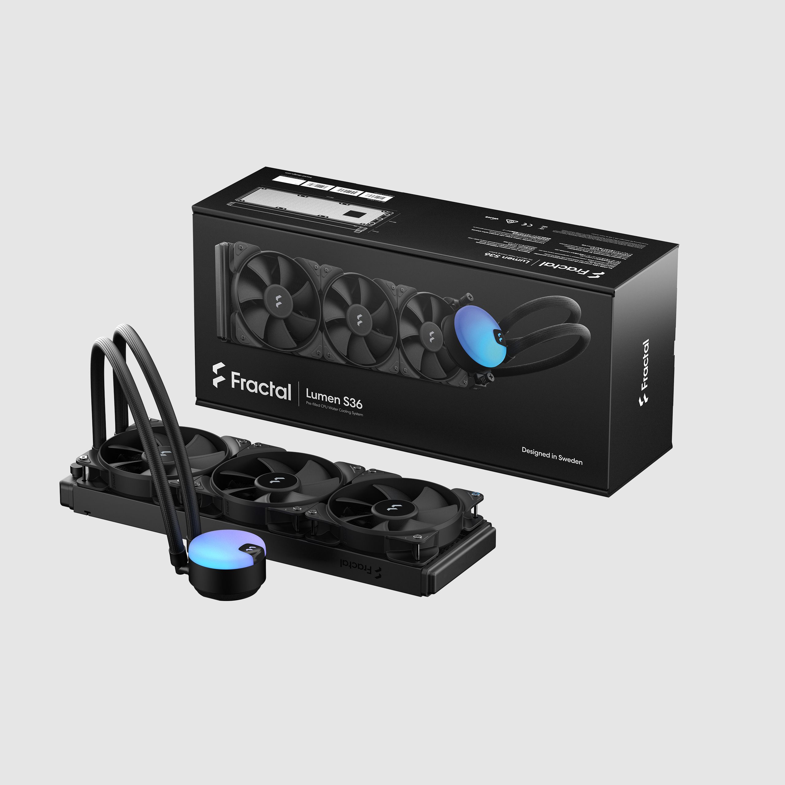 Fractal Design Lumen S36 V2 360mm 簡易水冷 Lumen S36 v2 | Fractal Design