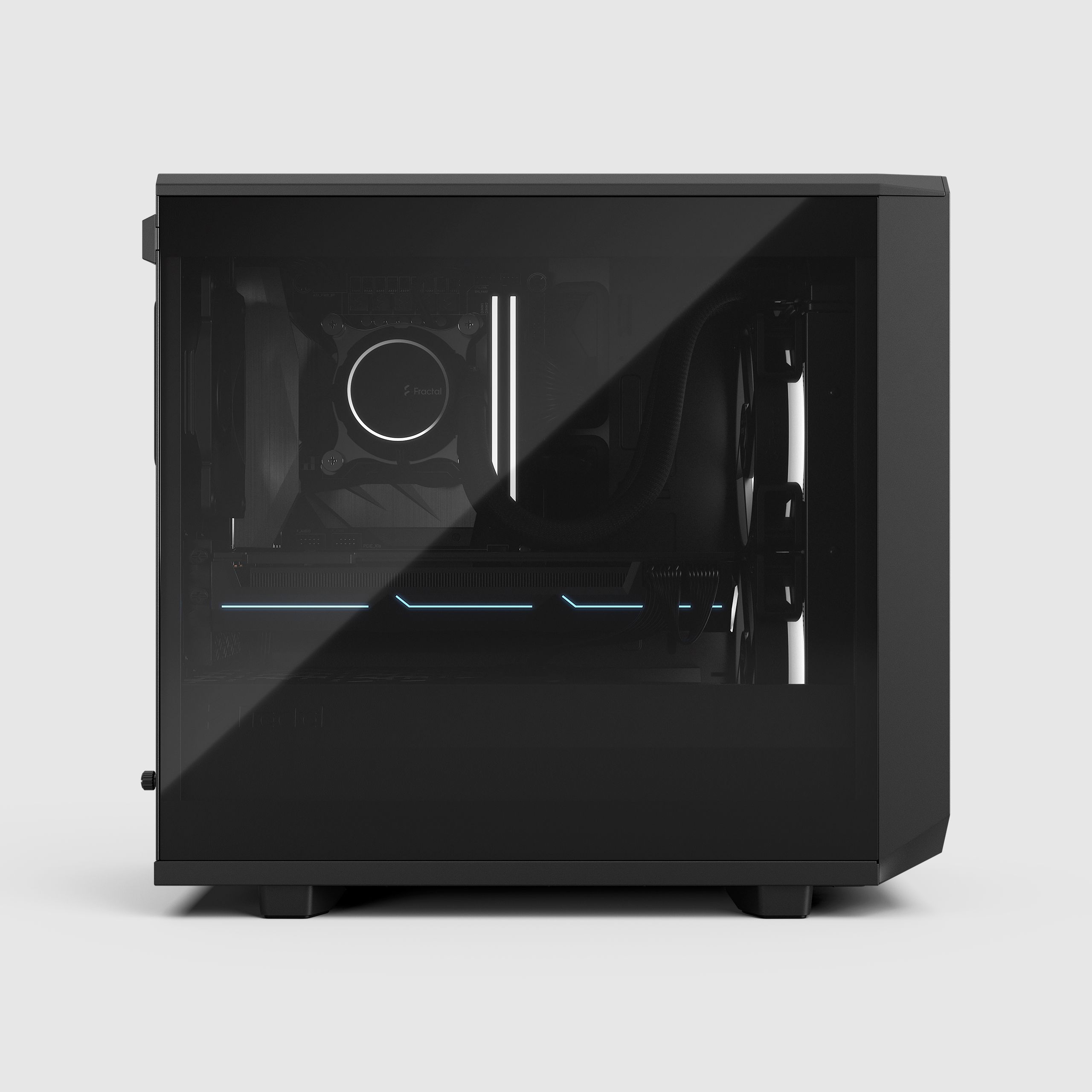 Meshify 2 Nano Black TG Dark Tint | Fractal Design
