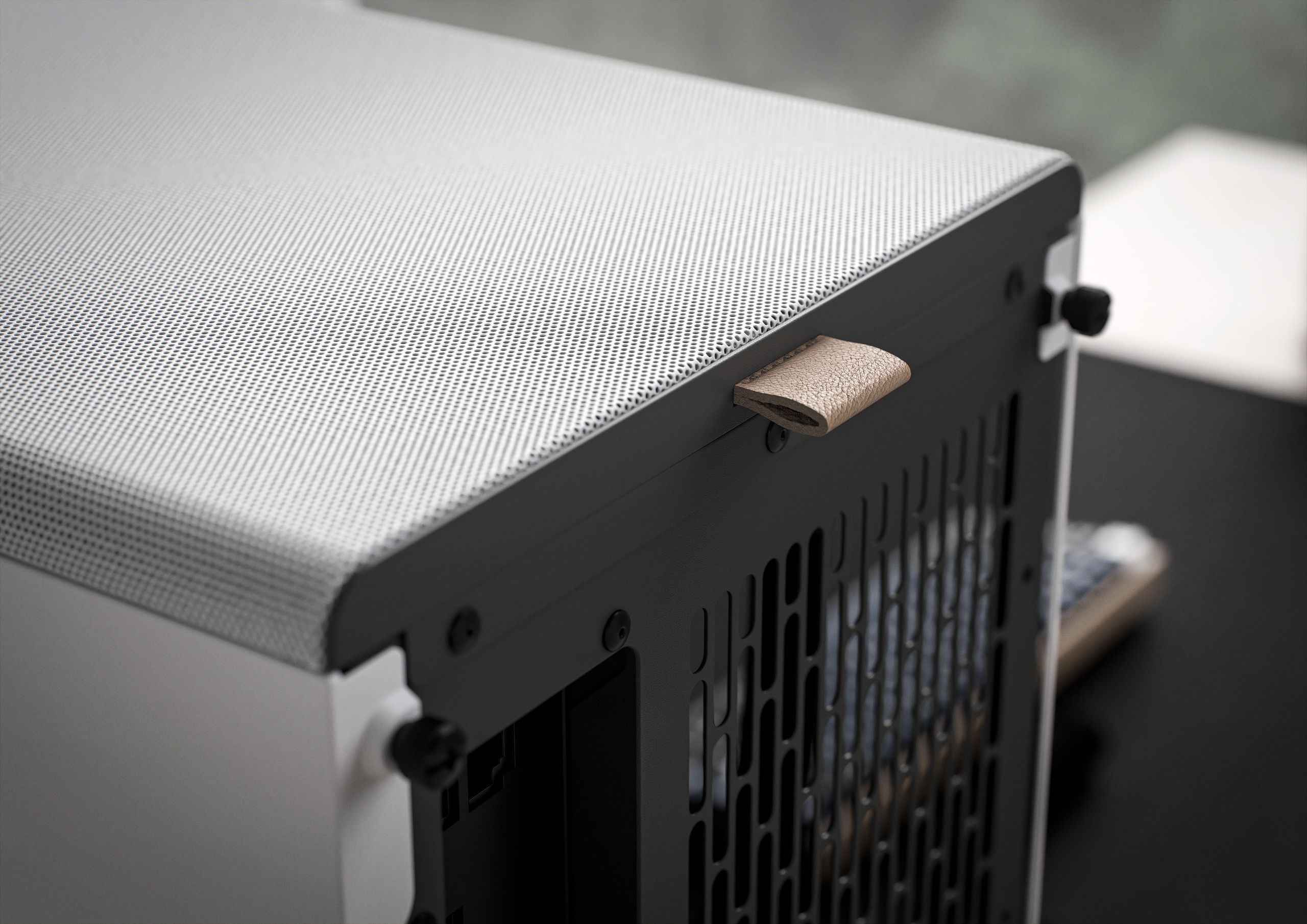 North Chalk White TG Clear | Fractal Design