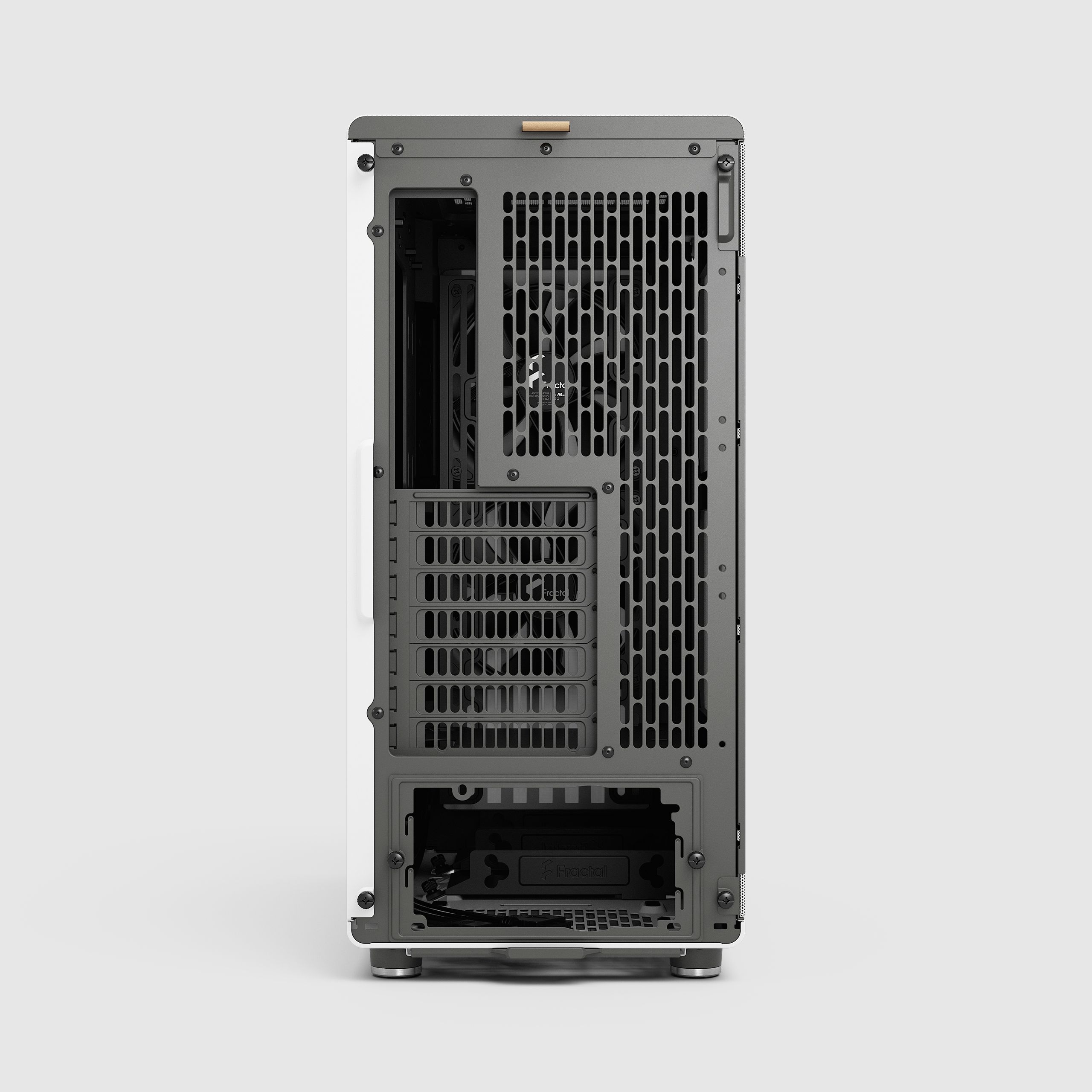 Fractal Design North White 追加背面ファン付き 3ae5d7132baff730b20d765264d03d
