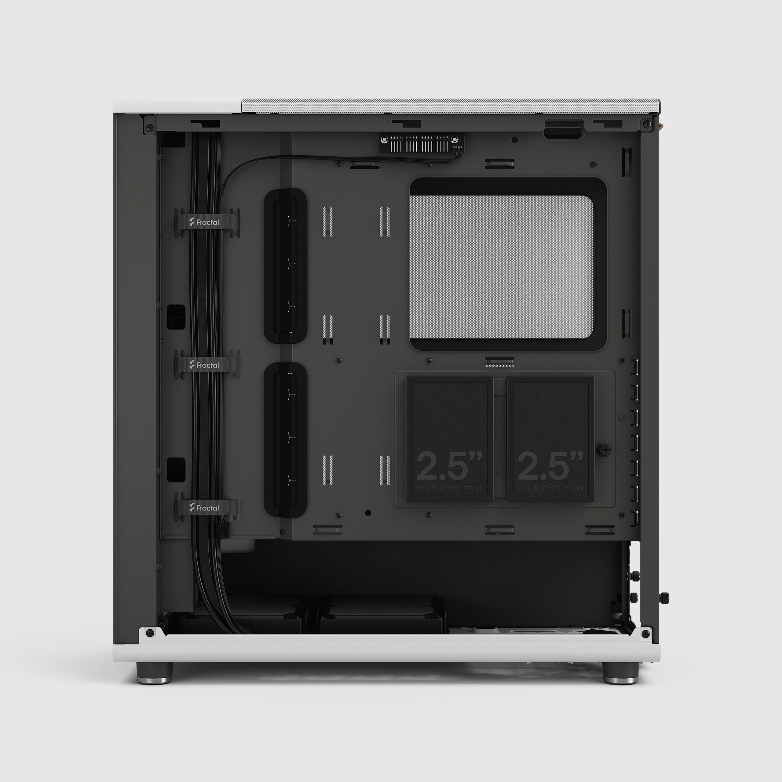 Fractal Design North White 追加背面ファン付き North Chalk White | Fractal Design