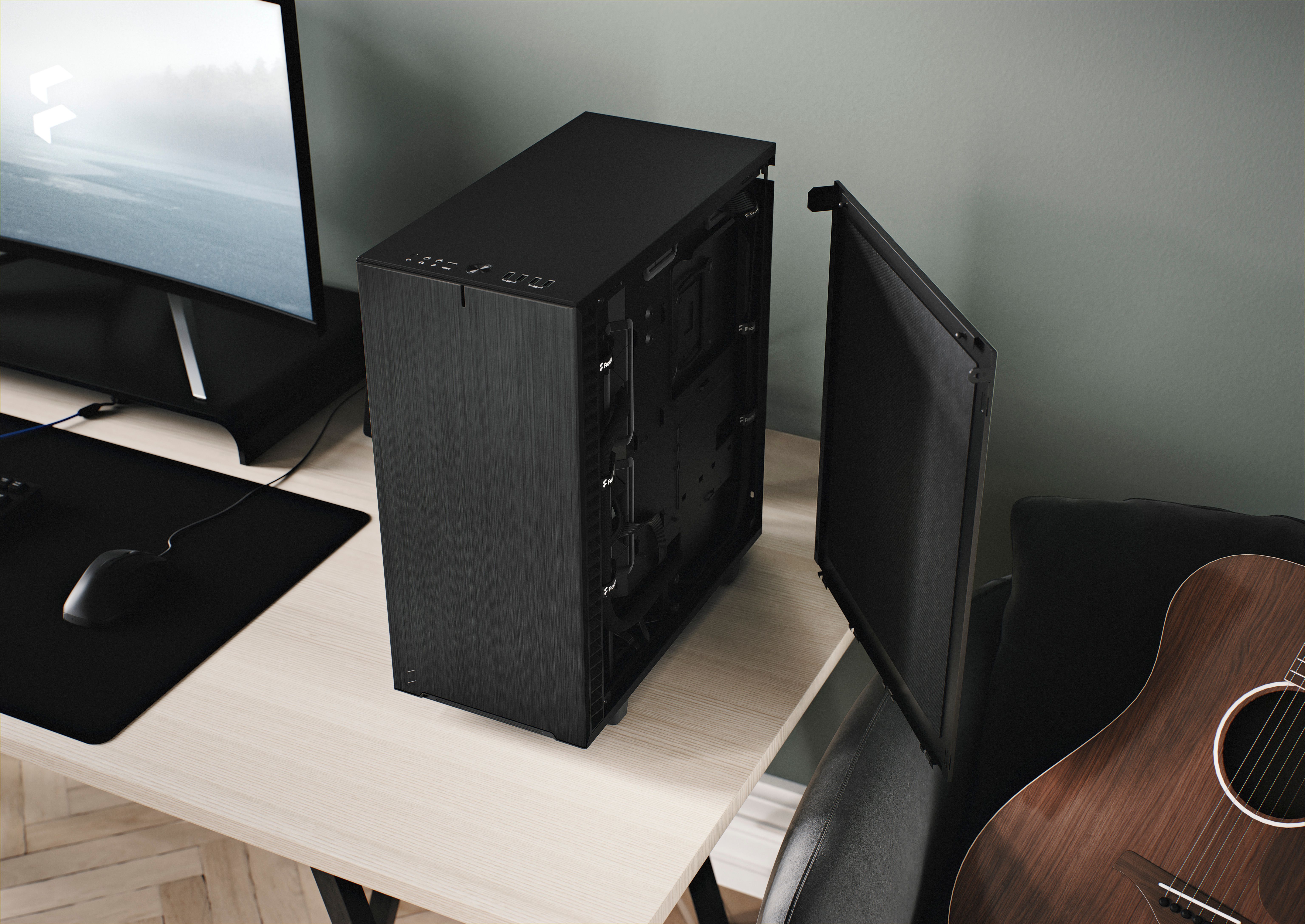 Define 7 Compact Black Solid | Fractal Design
