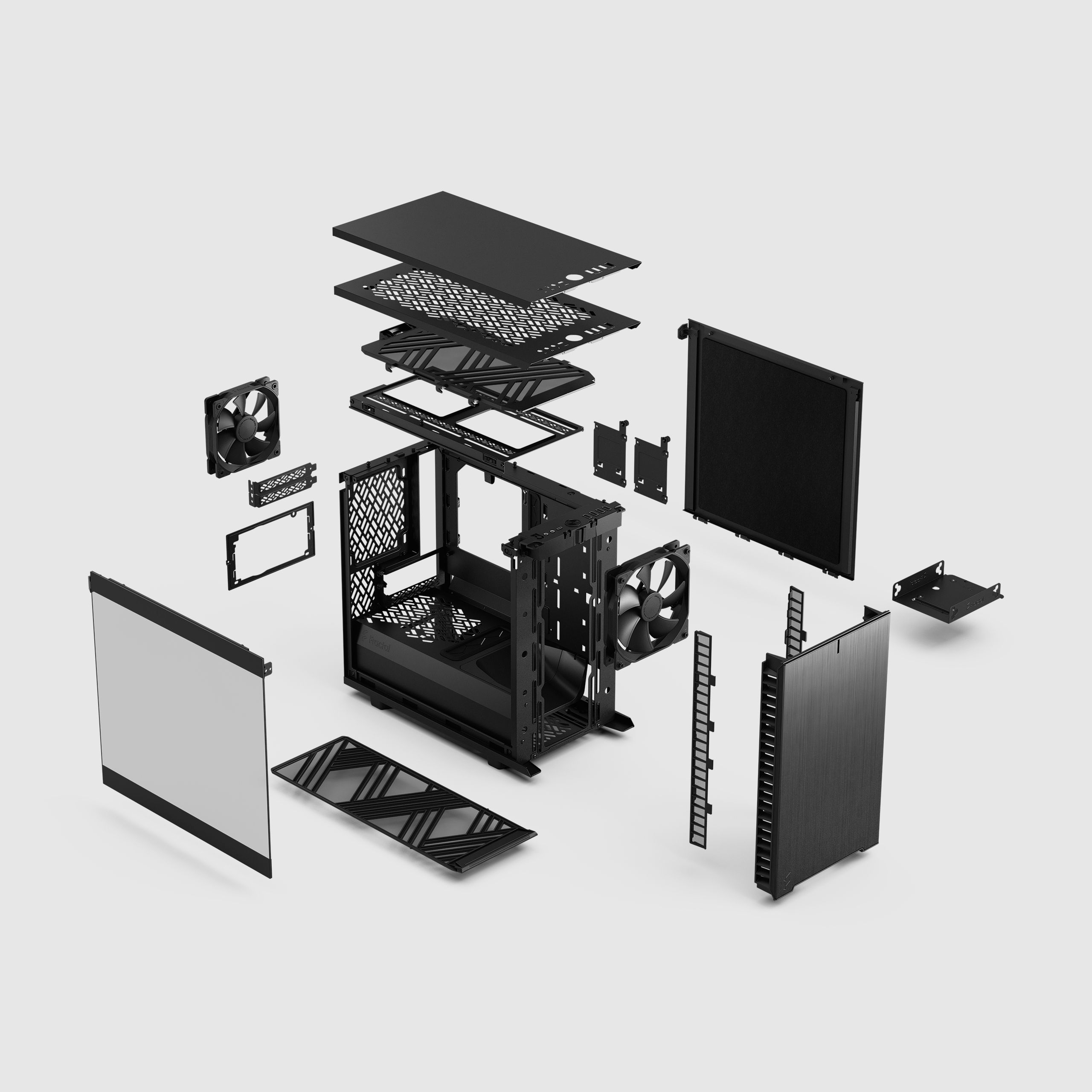 Define 7 Nano Black TG Light Tint | Fractal Design