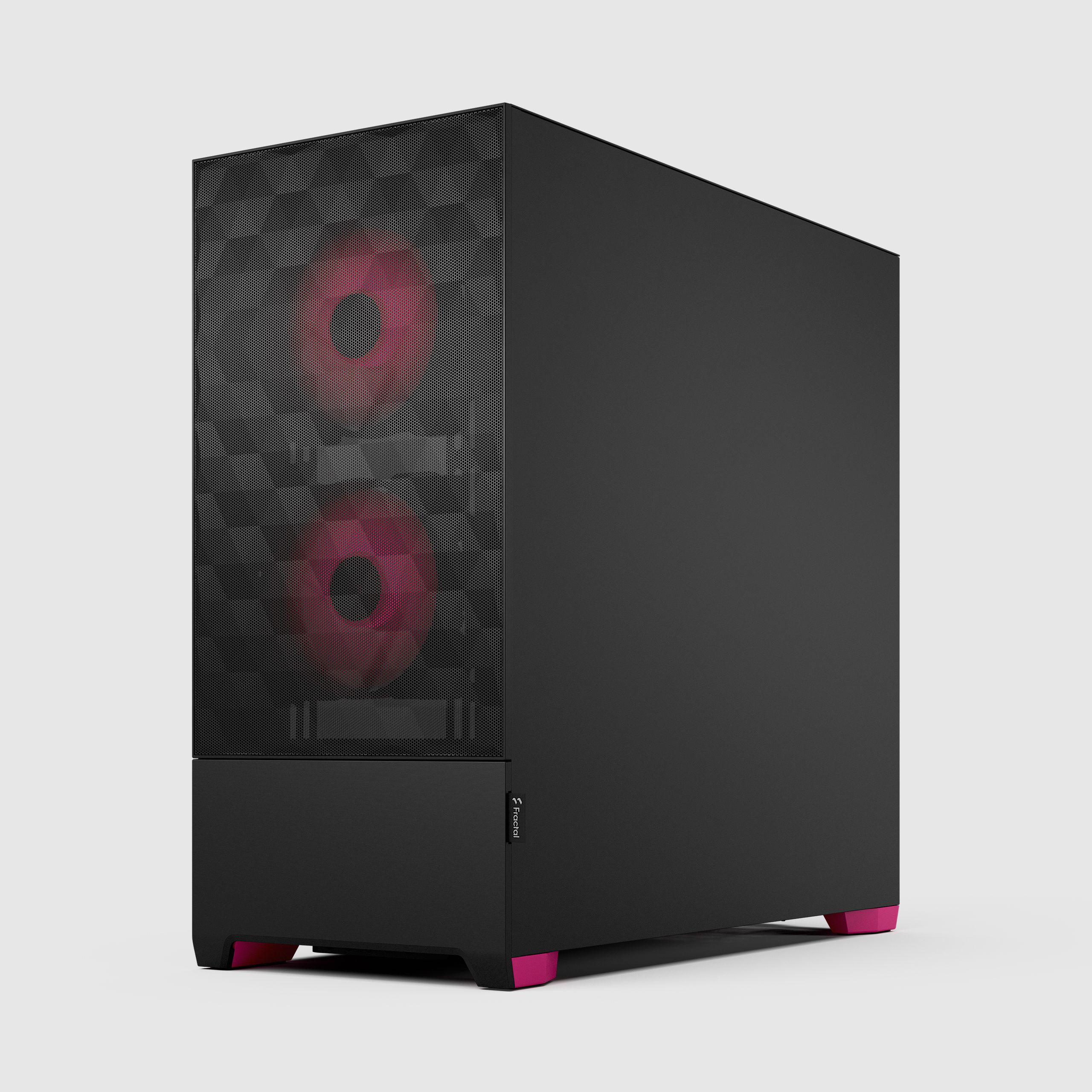 Fractal Design Pop Air RGB マゼンタコア PCケース Pop Air RGB Magenta Core TG Clear Tint | Fractal Design