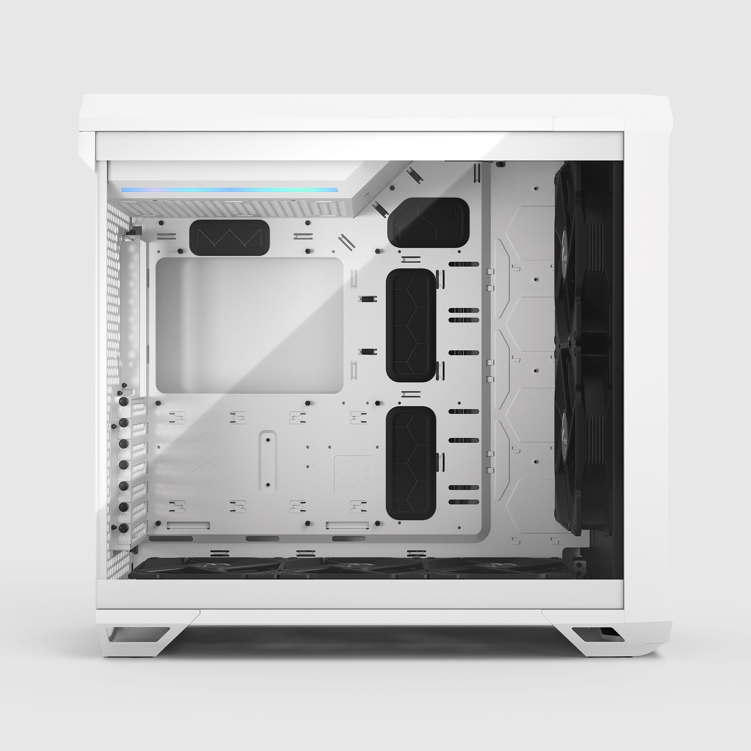 Fractal Design Torrent White TG フルタワー Torrent White TG Clear Tint | Fractal Design