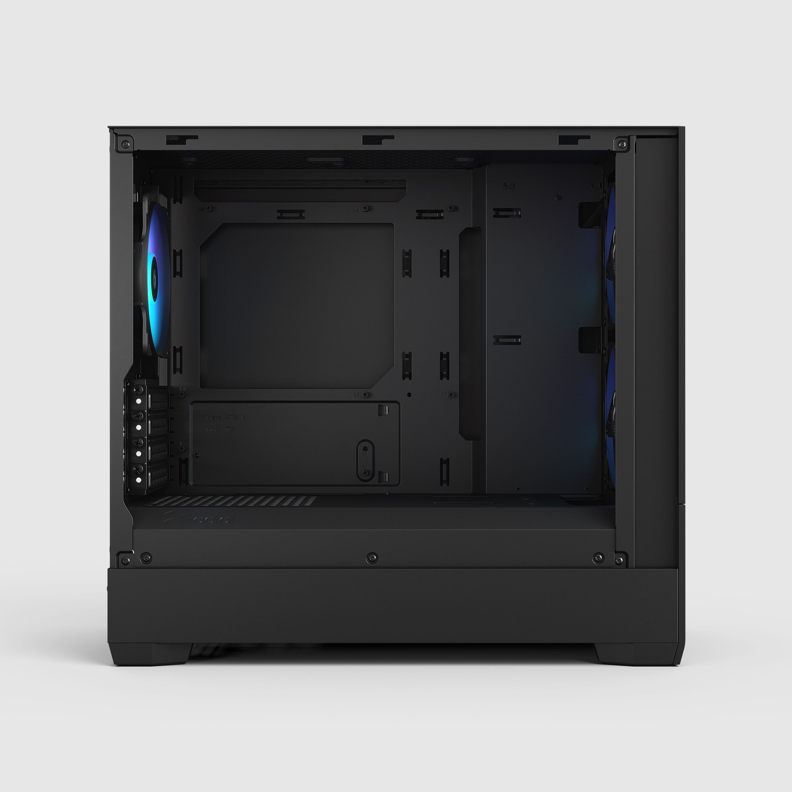 Pop Mini Air RGB Black TG Clear Tint | Fractal Design