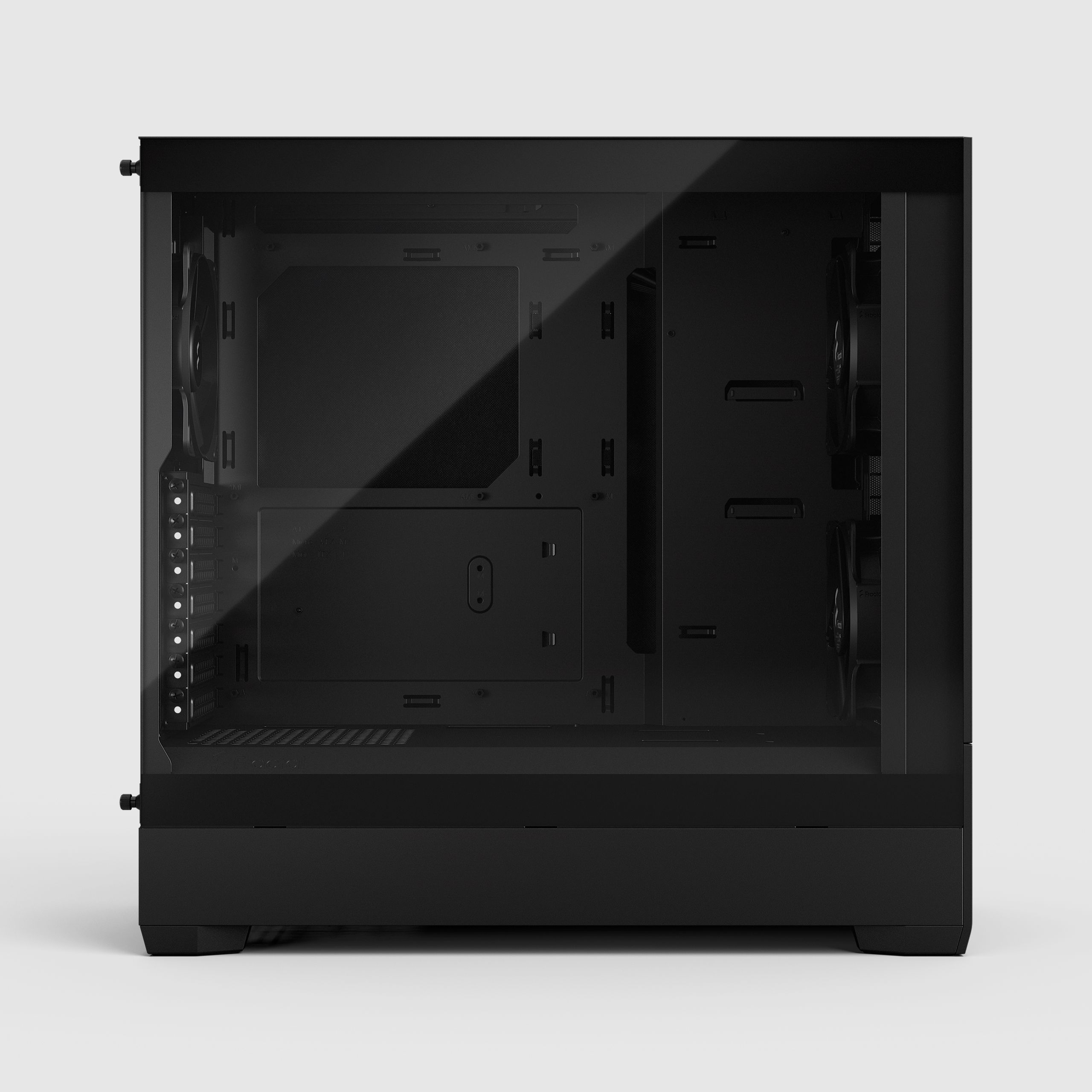 Pop Silent Black TG Clear Tint | Fractal Design