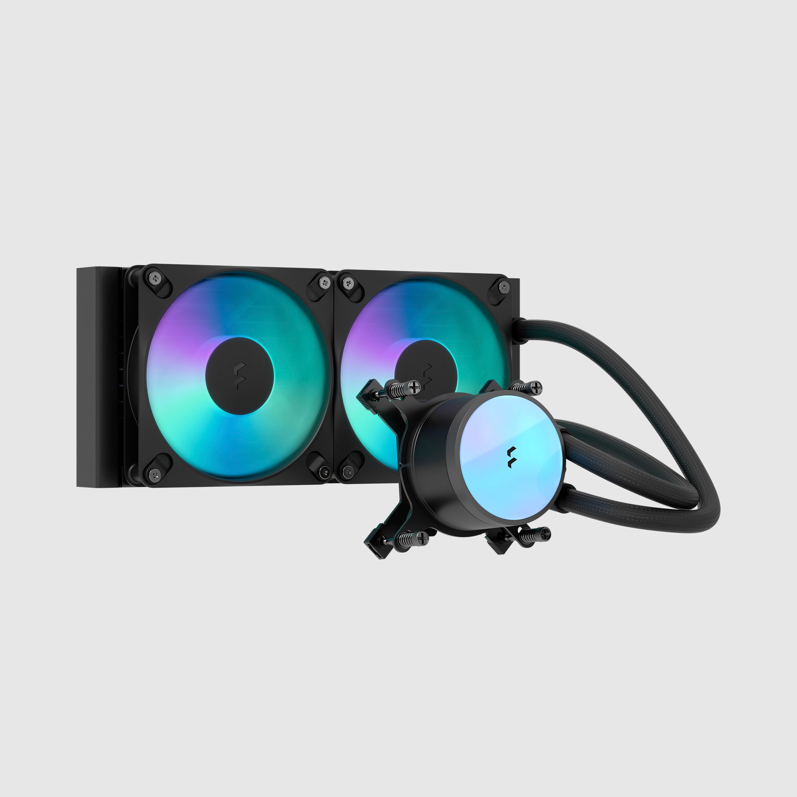 Radius 240 RGB Black | Fractal Design