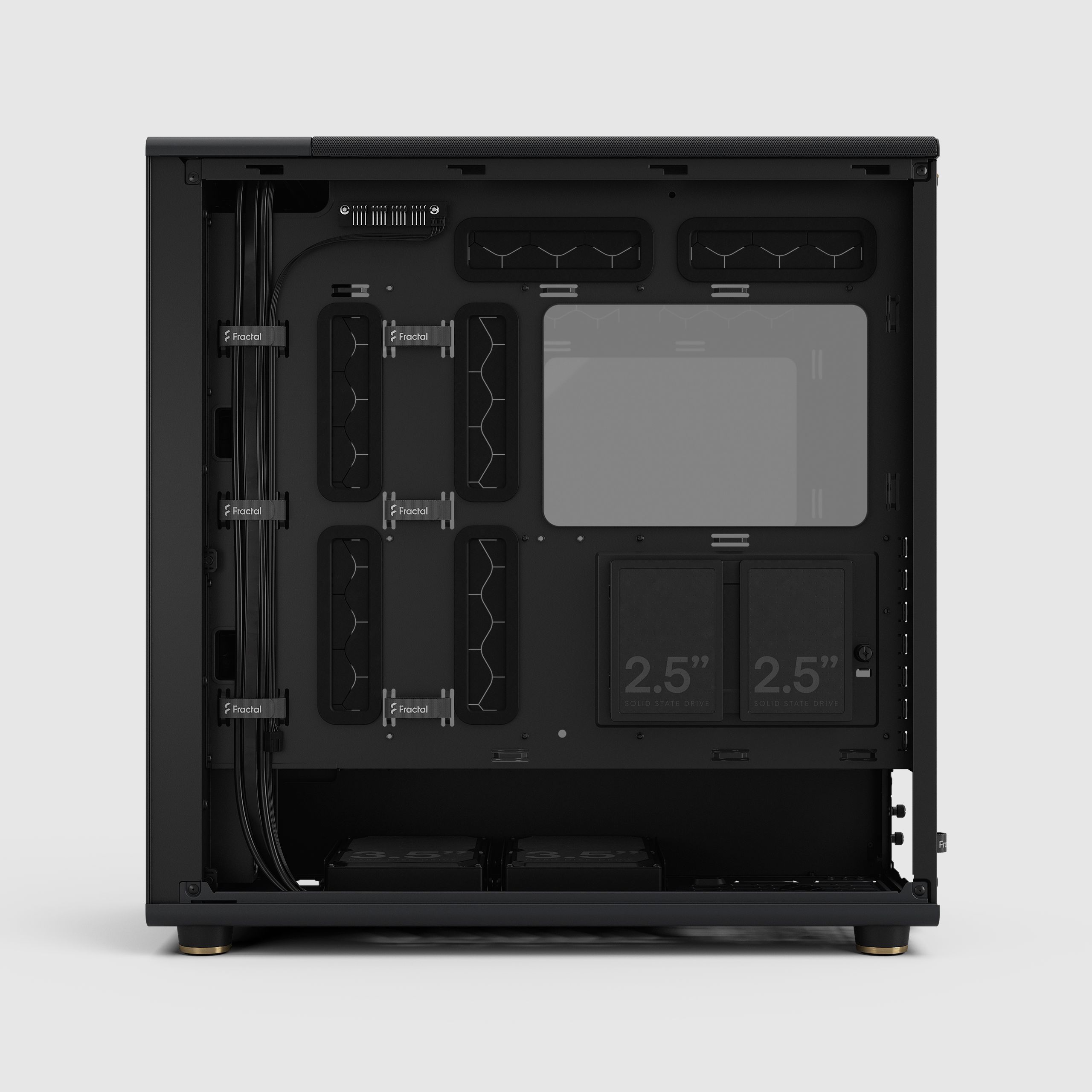 North XL Charcoal Black TG | Fractal Design