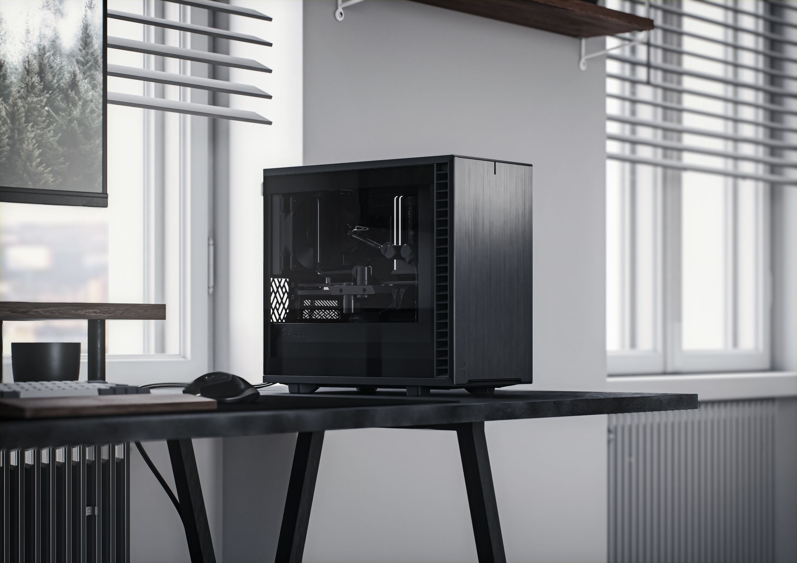 Define 7 Nano Black TG Light Tint | Fractal Design