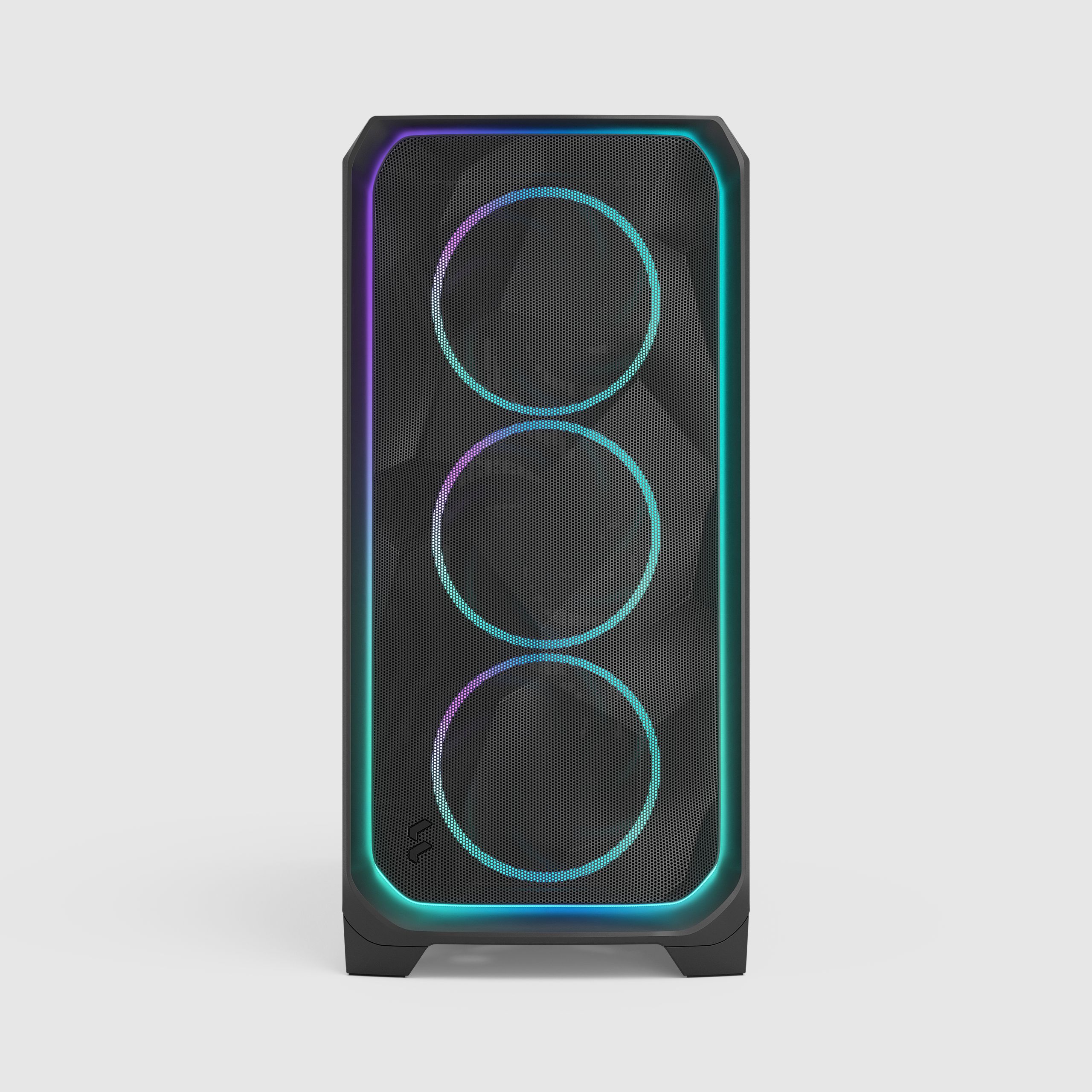 Meshify 3 XL Ambience Pro RGB Black TG Light Tint | Fractal Design