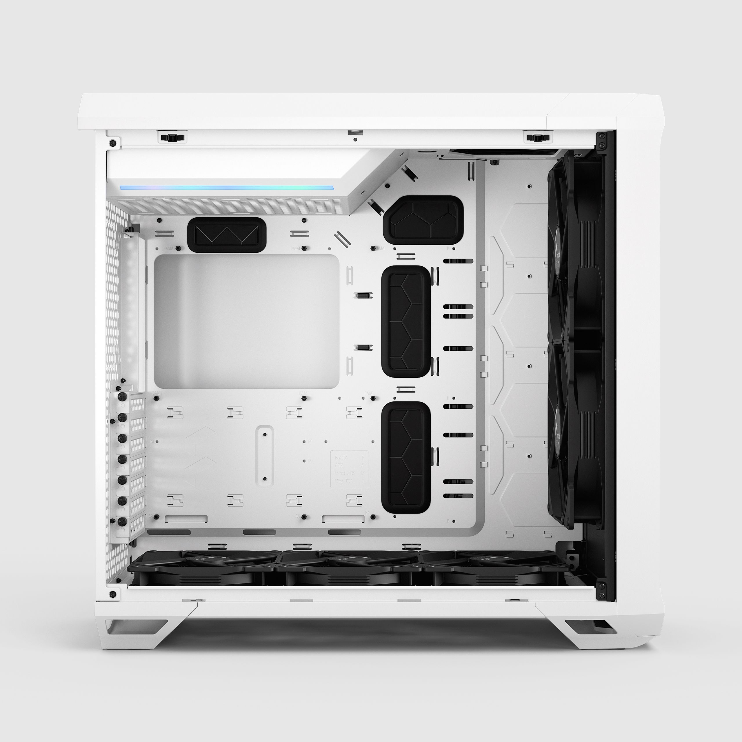 Torrent White TG Clear Tint | Fractal Design