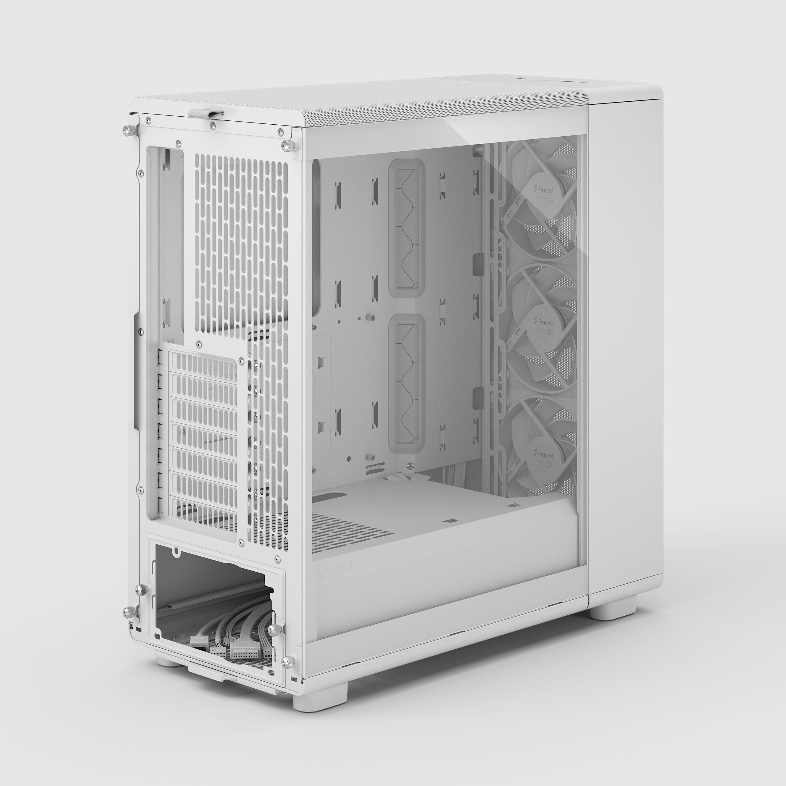 Epoch White TG Clear tint | Fractal Design