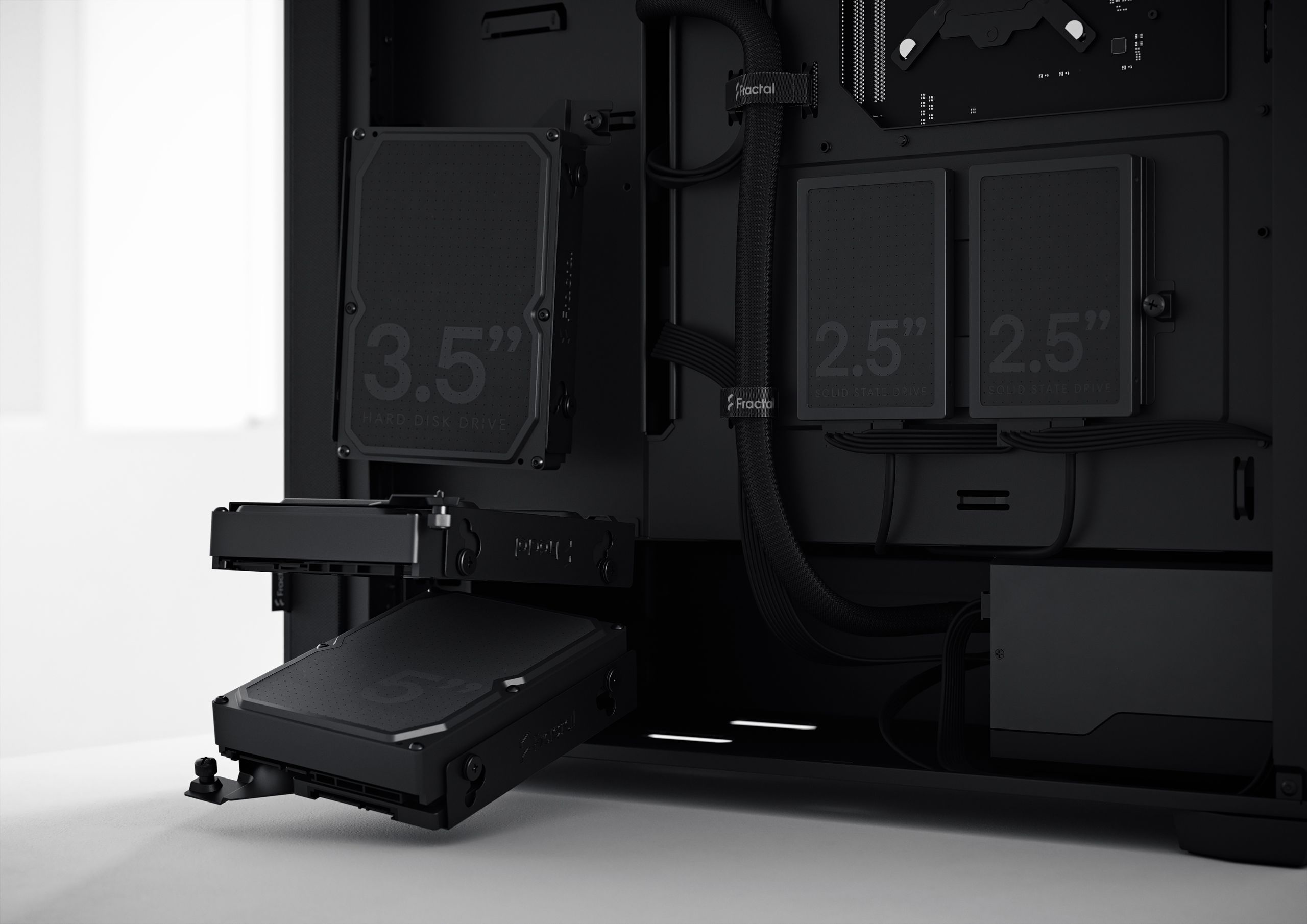 Pop XL Silent Black Solid | Fractal Design