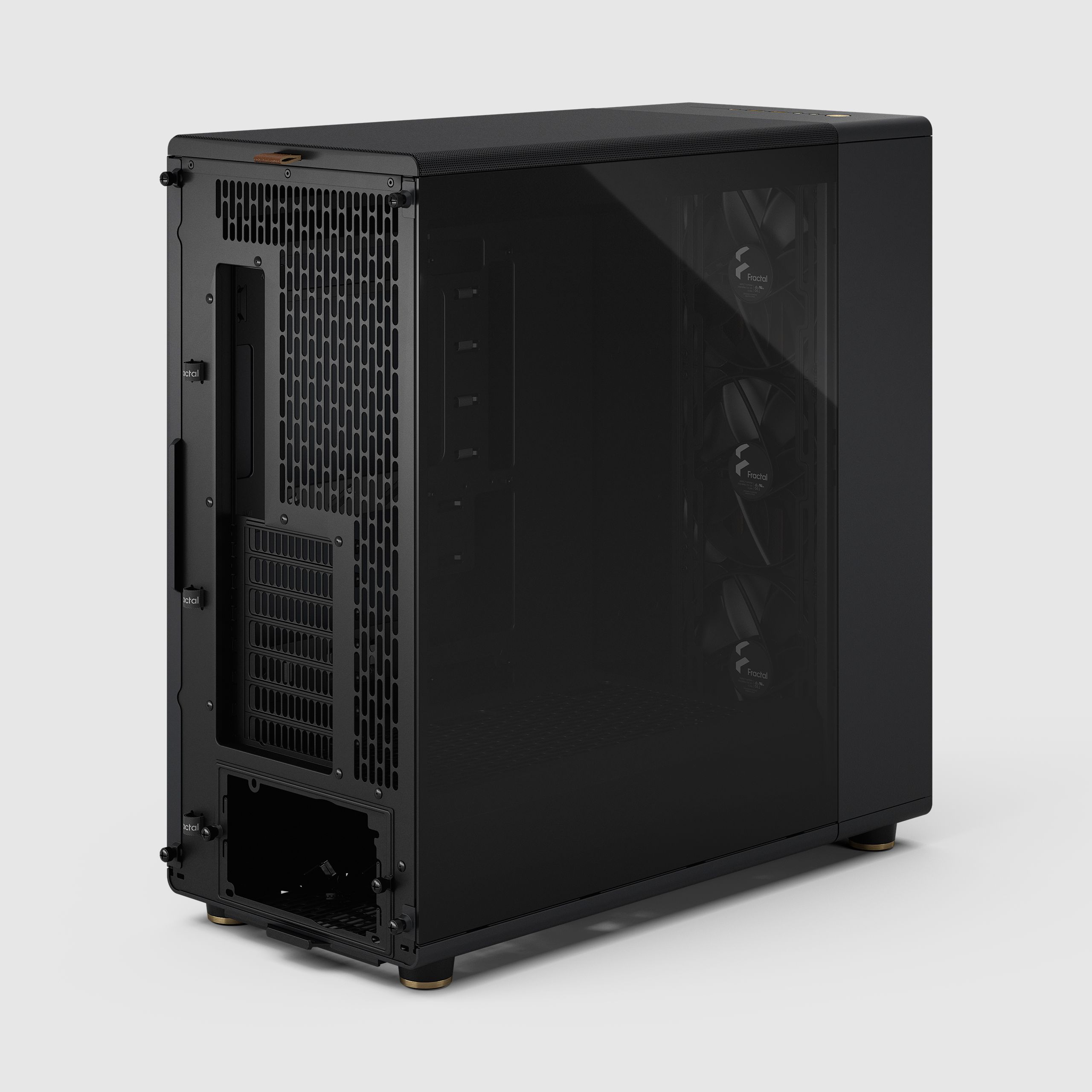 North XL Charcoal Black + NZXT 垂直GPU North XL RC Charcoal Black TG Dark | Fractal Design
