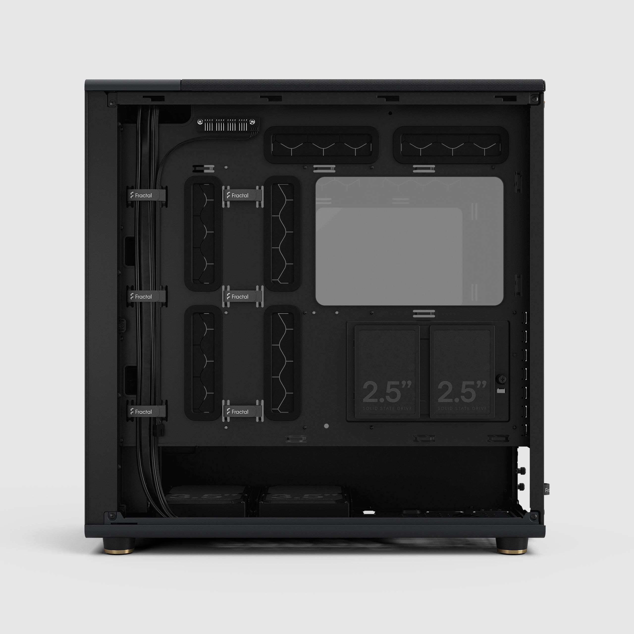 North XL Charcoal Black TG | Fractal Design