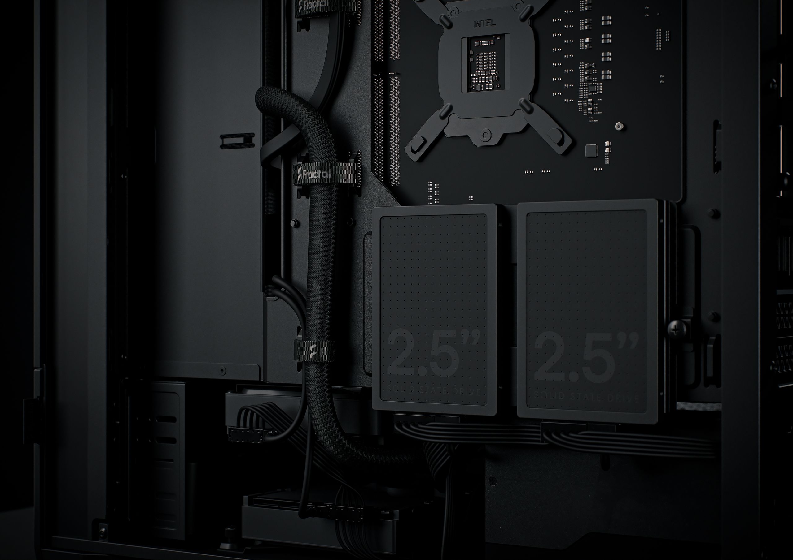 Pop Mini Air RGB Black TG Clear Tint | Fractal Design