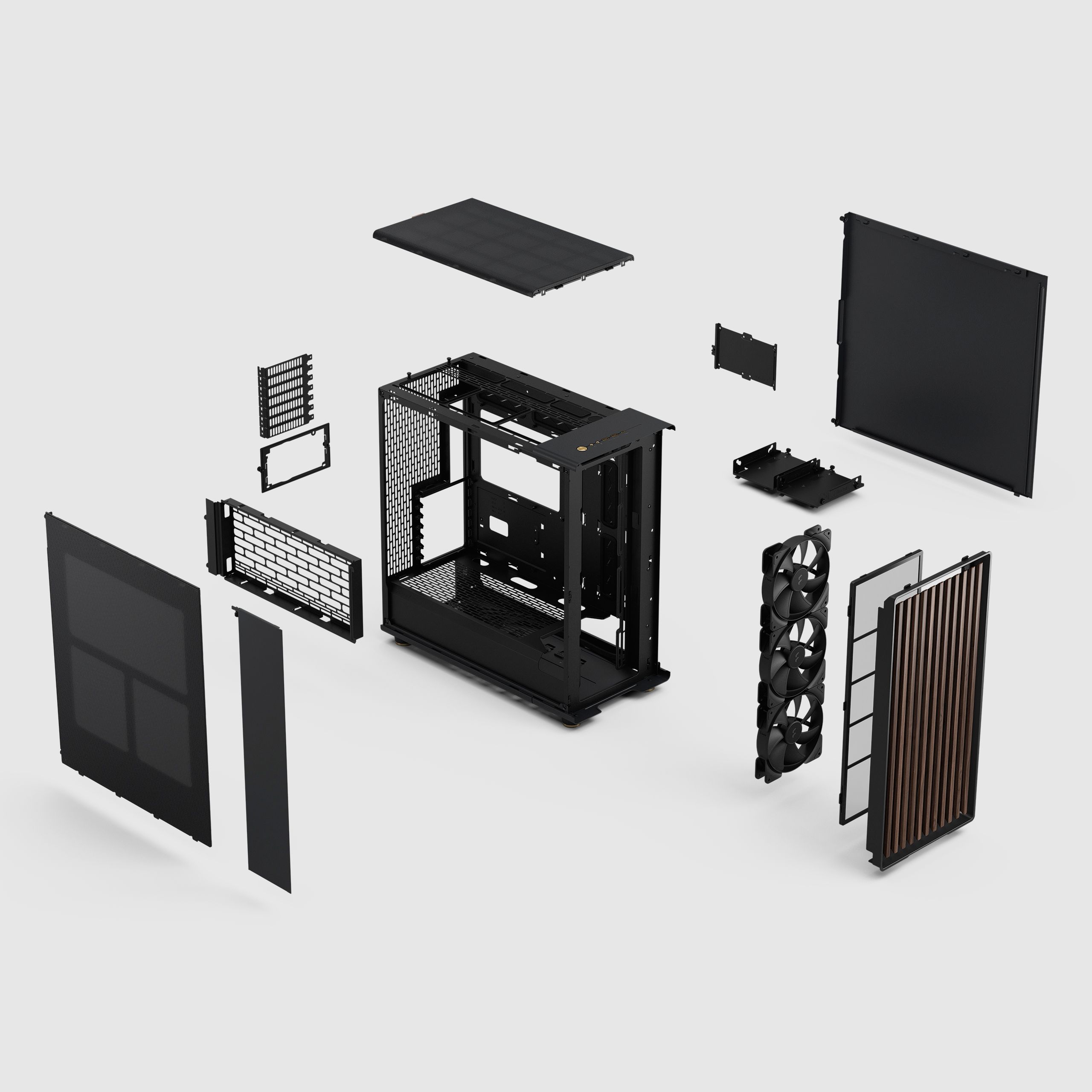 North XL Charcoal Black Mesh | Fractal Design