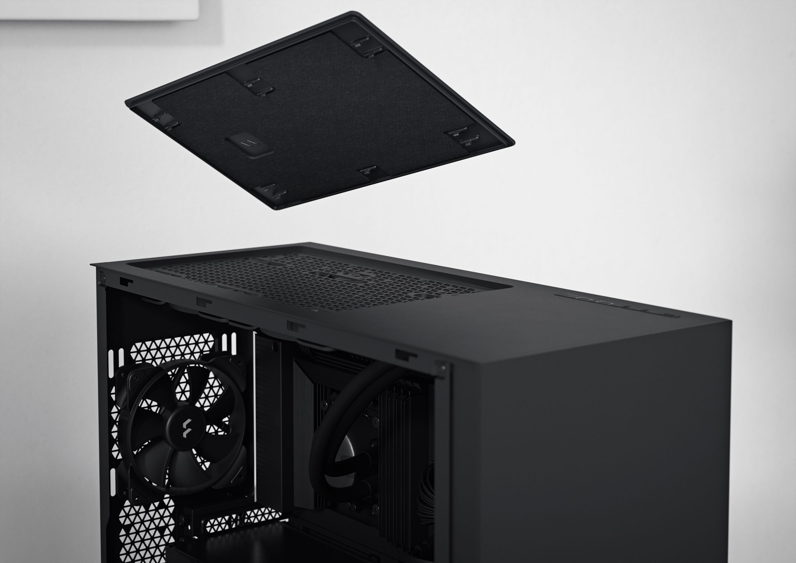 Pop XL Silent Black Solid | Fractal Design