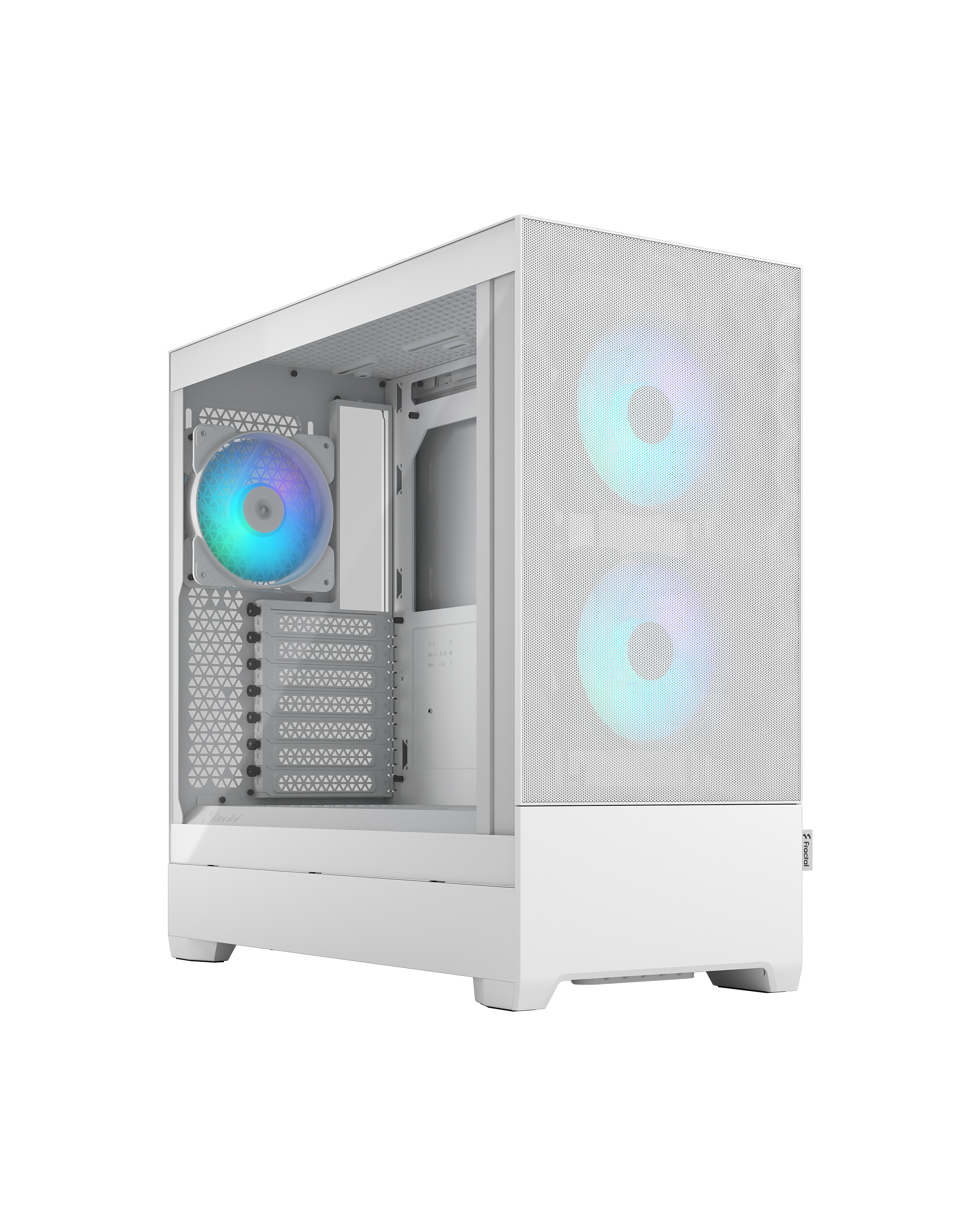 PCケース(自作PC用) Fractal Design Pop Air White TG Pop Air RGB White TG Clear Tint | Fractal Design