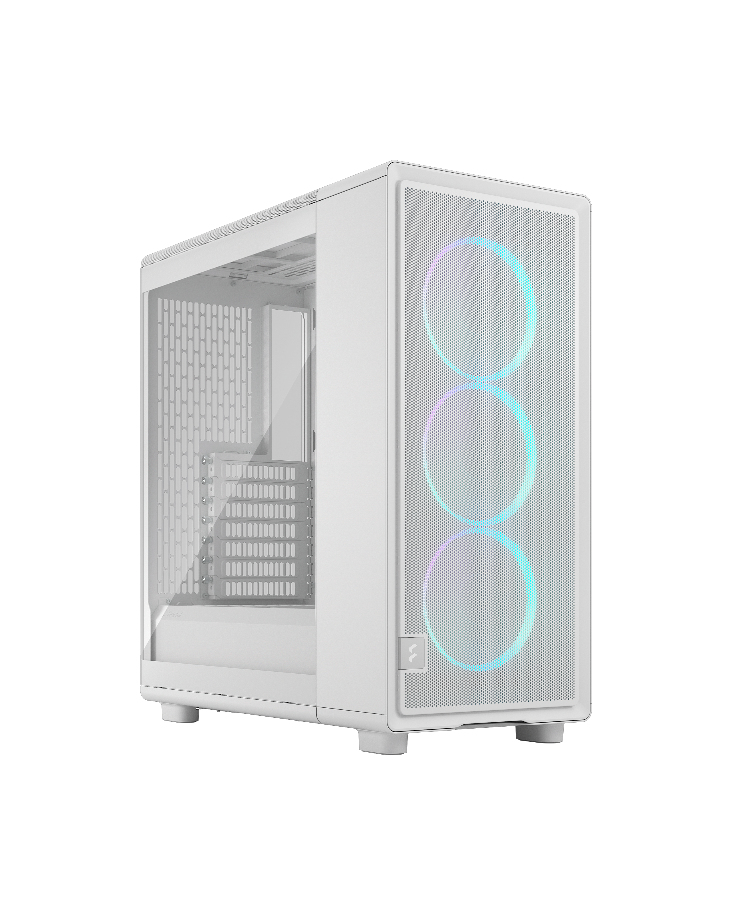 Epoch White TG Clear tint | Fractal Design