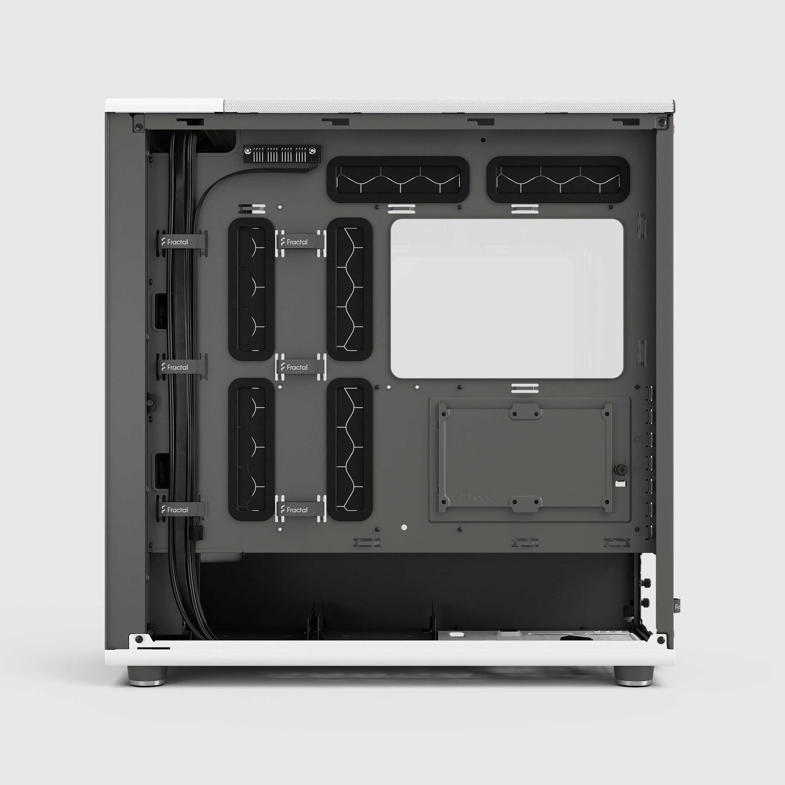 North XL Chalk White TG | Fractal Design