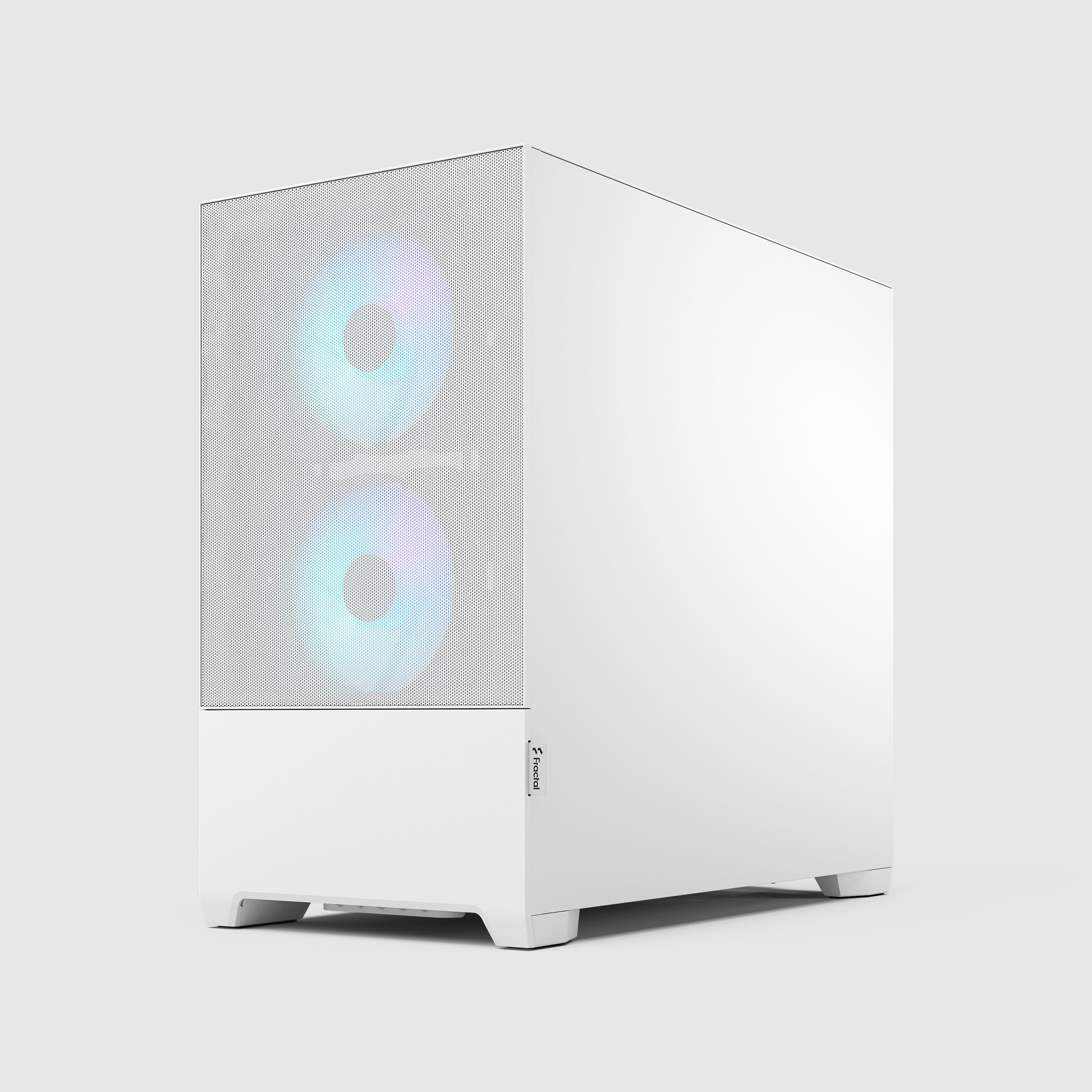 Pop Mini Air RGB White TG Clear Tint | Fractal Design