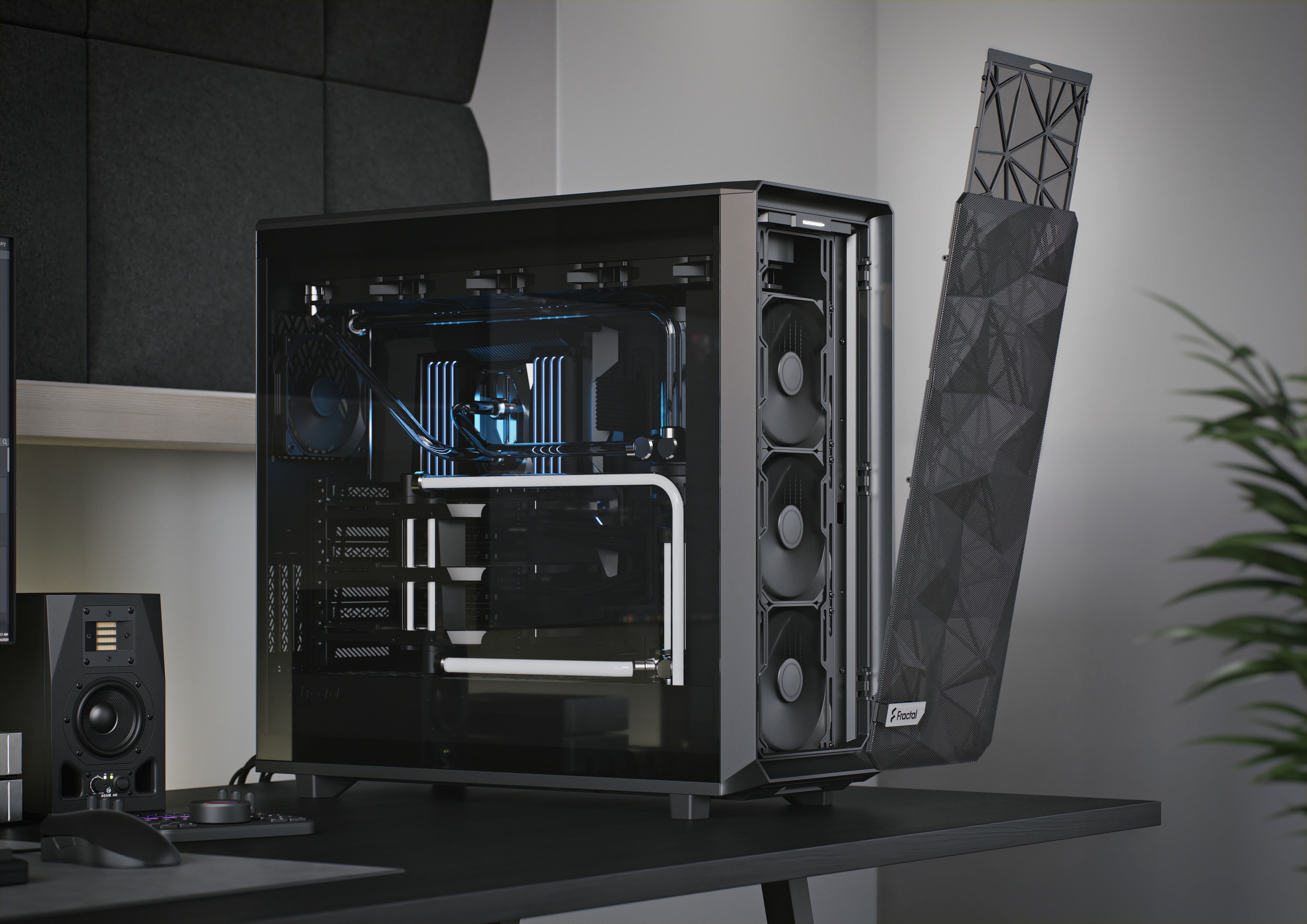 セット売り Meshify 2 Compact ＋ 垂直ライザーカード Meshify 2 Compact Black | Fractal Design