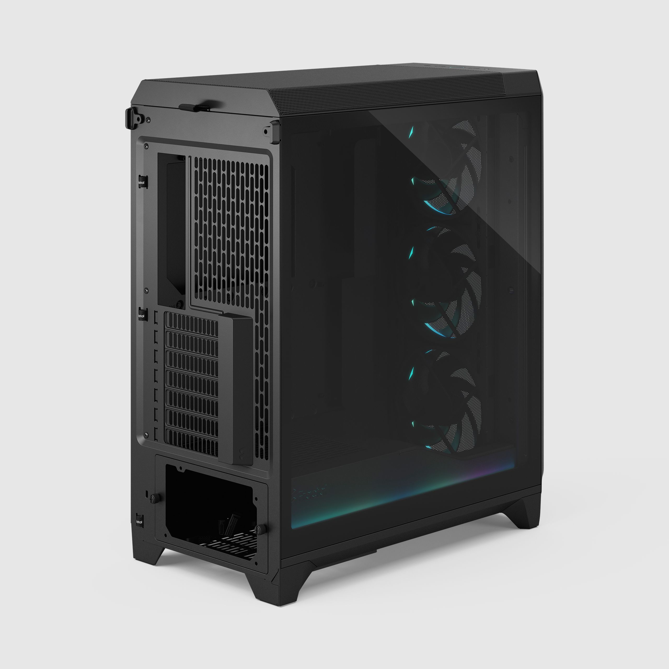 Meshify 3 Ambience Pro RGB Black TG Light Tint | Fractal Design