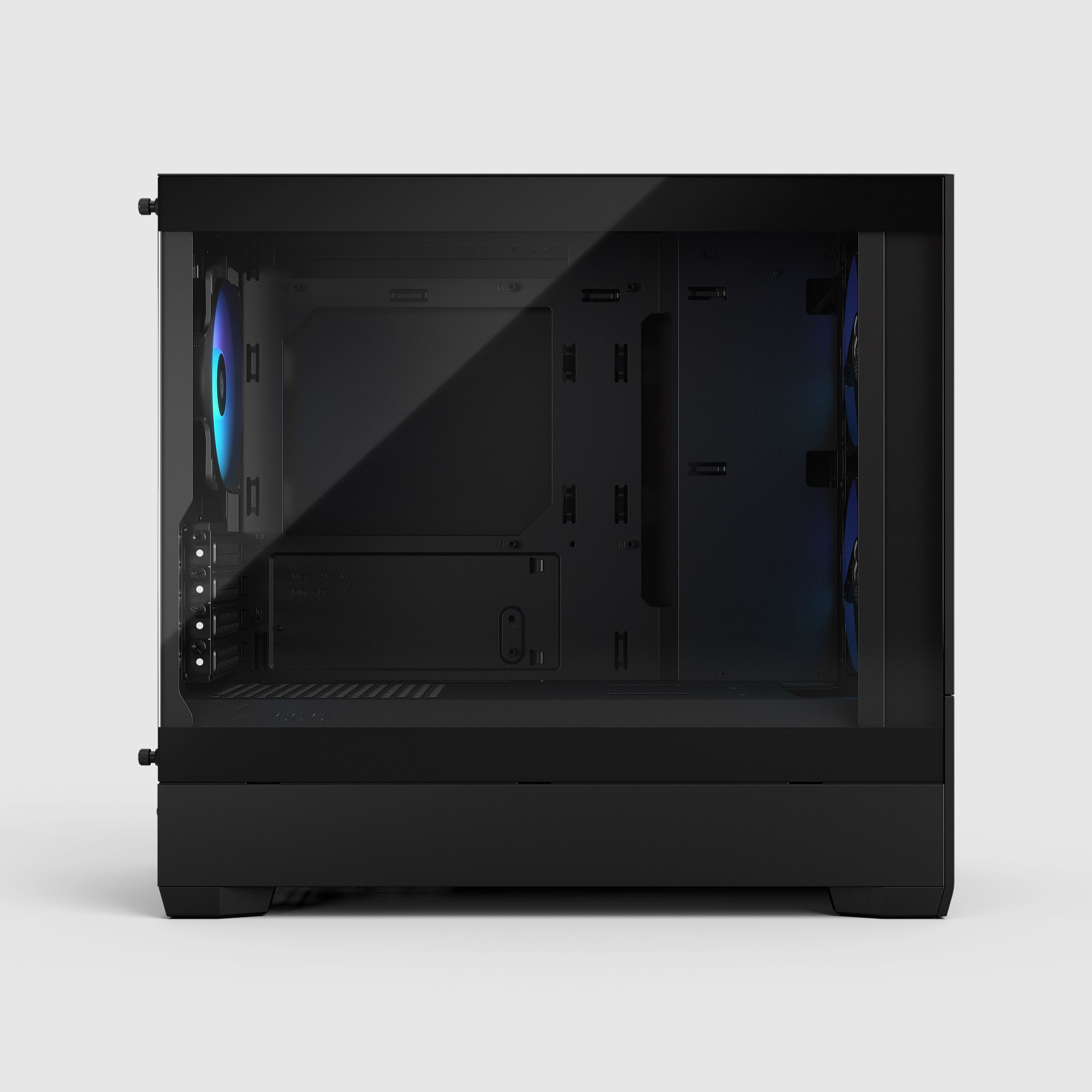 Pop Mini Air RGB Black TG Clear Tint | Fractal Design