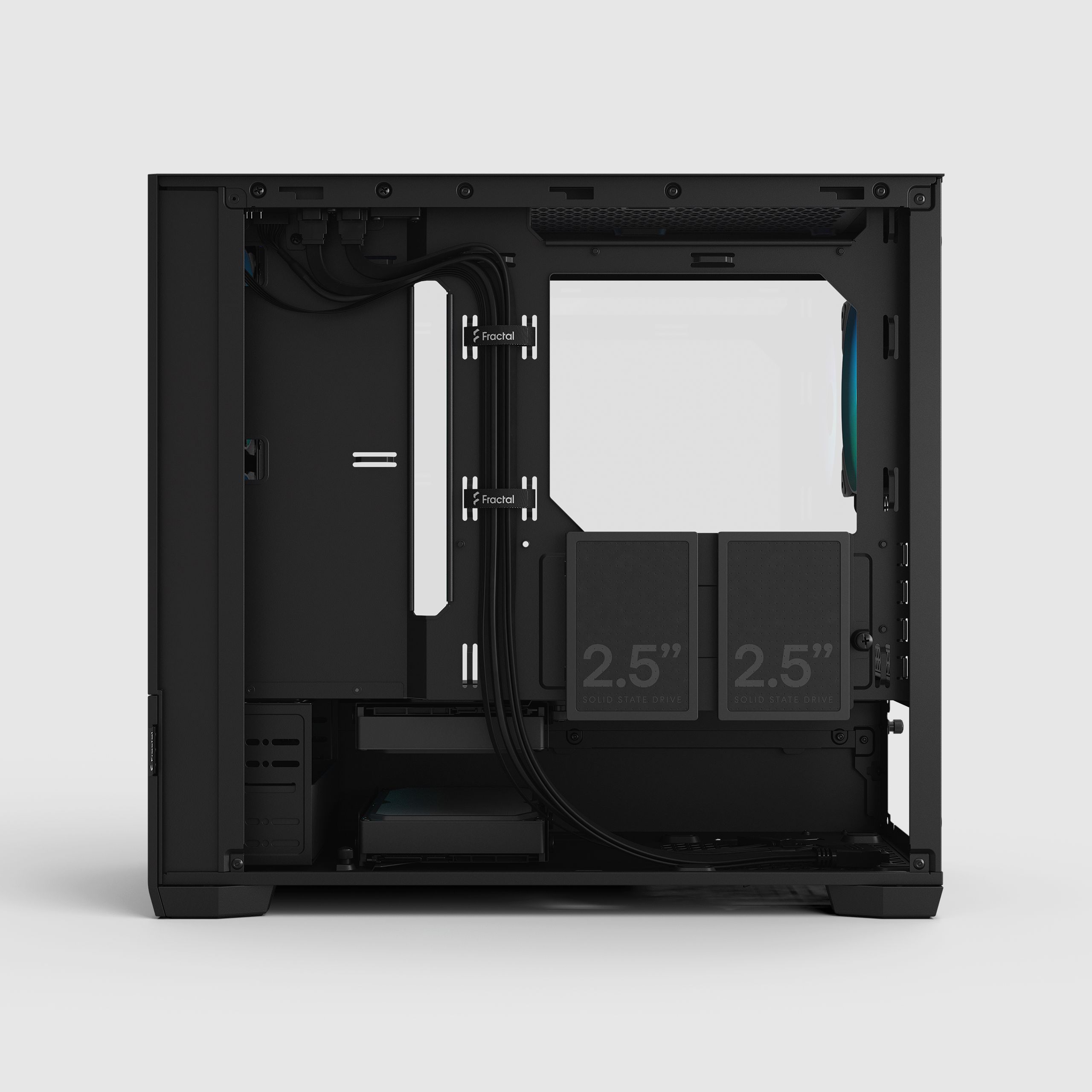 Pop Mini Air RGB Black TG Clear Tint | Fractal Design