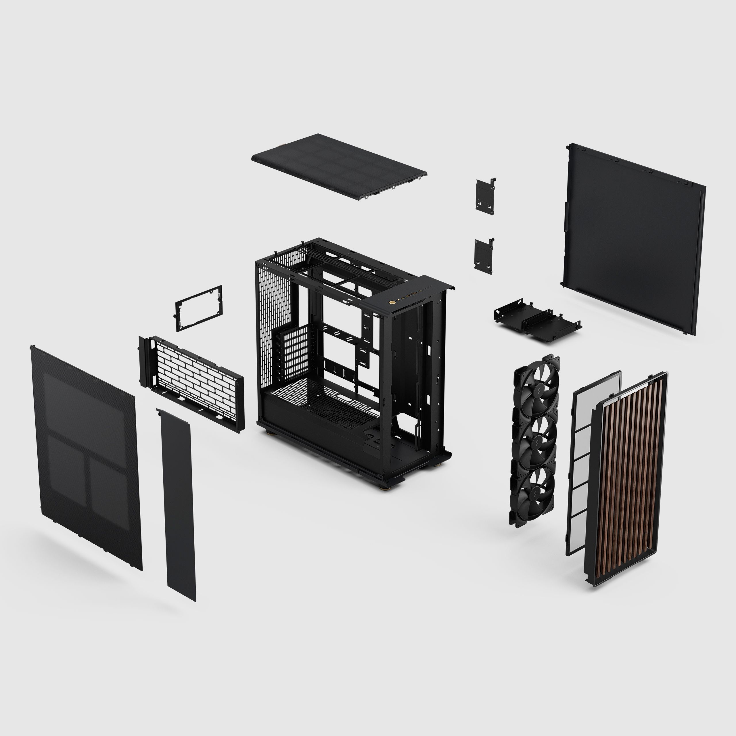 North XL Charcoal Black Mesh | Fractal Design